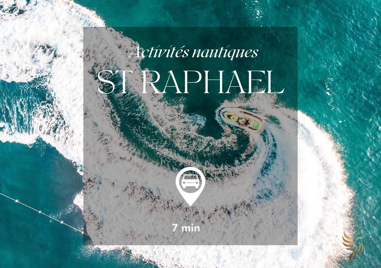 Villa Horizsky-6Pers- 3 Bedrooms -Piscine-Wifi - Capitalchic Service Saint-Raphael  Saint-Raphaël