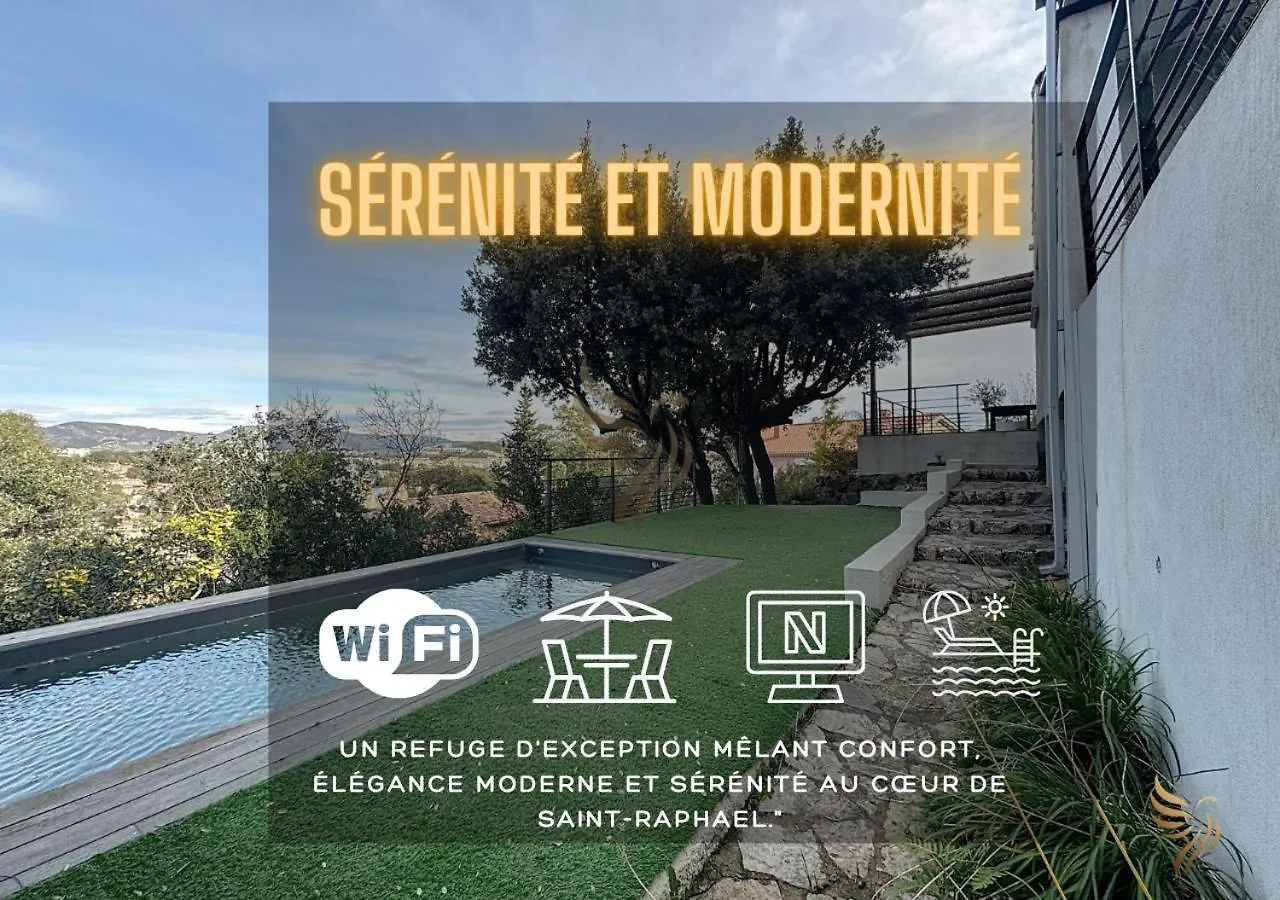 Villa Horizsky-6Pers- 3 Bedrooms -Piscine-Wifi - Capitalchic Service Saint-Raphael