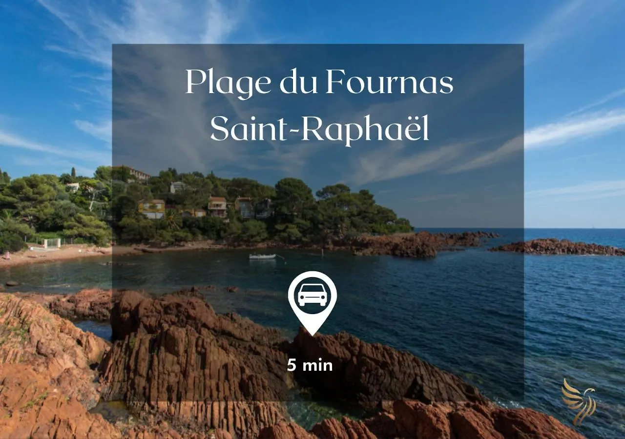 Villa Horizsky-6Pers- 3 Bedrooms -Piscine-Wifi - Capitalchic Service Saint-Raphael Saint-Raphaël