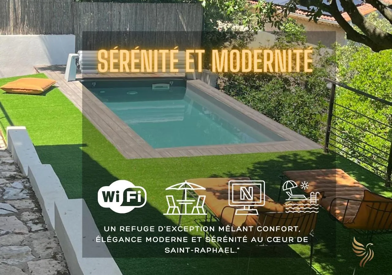 Villa Horizsky-6Pers- 3 Bedrooms -Piscine-Wifi - Capitalchic Service Saint-Raphael